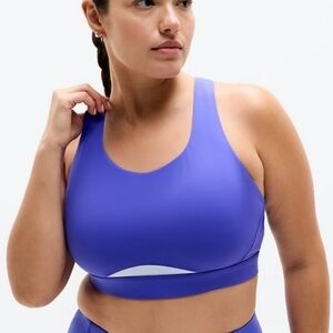 Athleta Interval Colorblock Bra D-DD